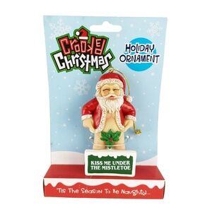 Kiss me Mistletoe Ornament